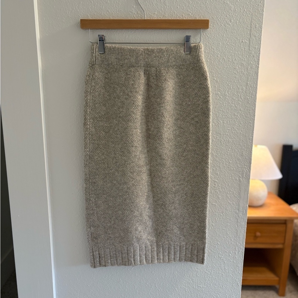 REVOLVE SNDYS late lunch skirt in STONE - Picture 5 of 5